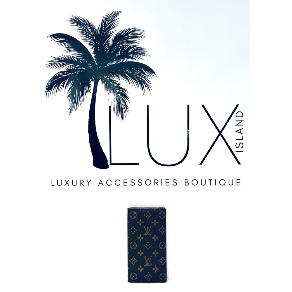 LUX ISLAND | Louis Vuitton Brazza Wallet Monogram $600
